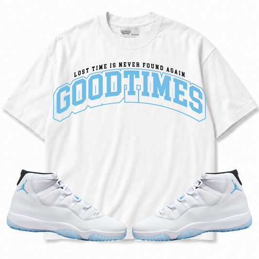 Rebranded Studios apparel — front styled with matching sneakers