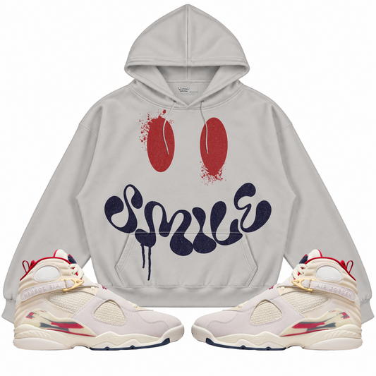 Rebranded Studios apparel — front styled with matching sneakers
