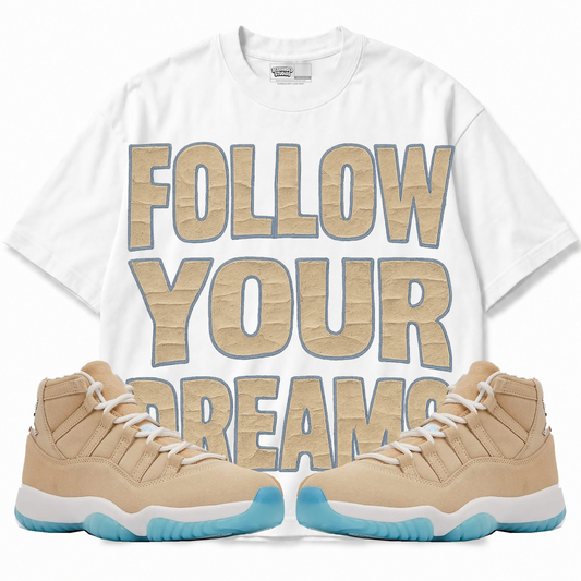 Rebranded Studios apparel — front styled with matching sneakers
