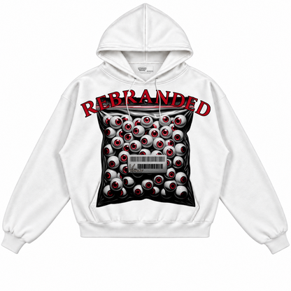 Rebranded Studios apparel — front without sneakers