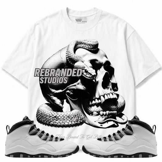 Rebranded Studios apparel — front styled with matching sneakers