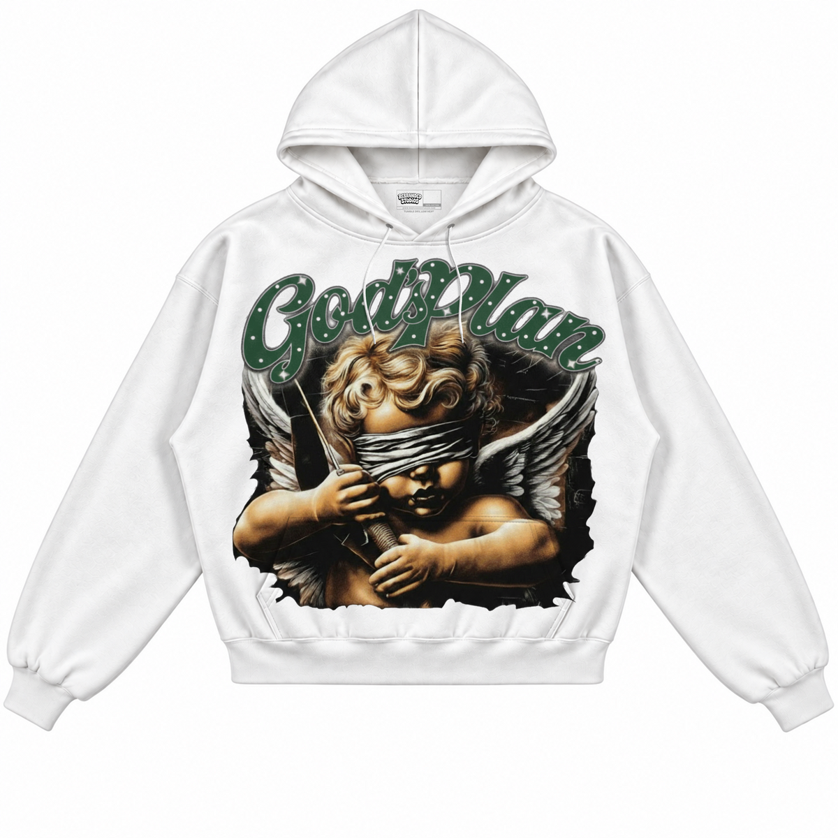 Rebranded Studios apparel — front without sneakers