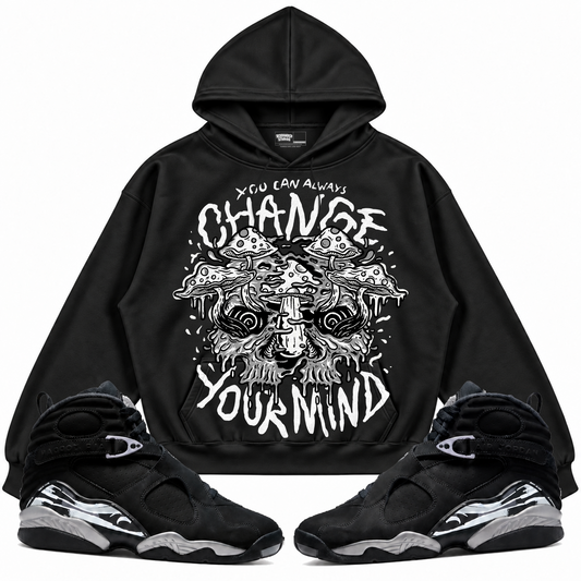 Rebranded Studios apparel — front styled with matching sneakers