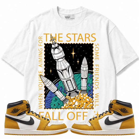Rebranded Studios apparel — front styled with matching sneakers