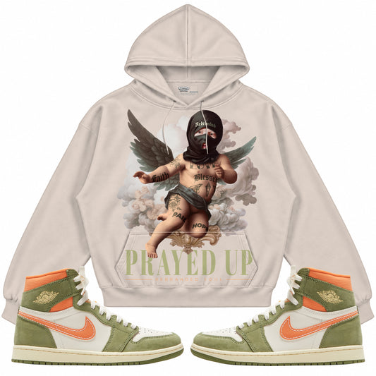 Rebranded Studios apparel — front styled with matching sneakers