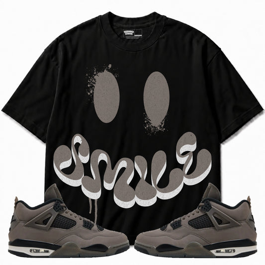 Rebranded Studios apparel — front styled with matching sneakers