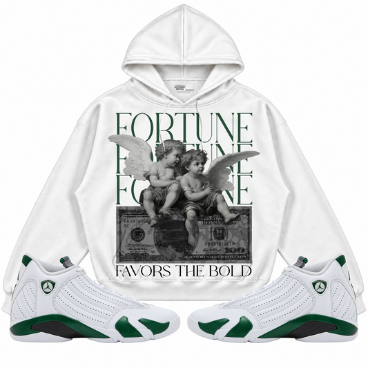 Rebranded Studios apparel — front styled with matching sneakers
