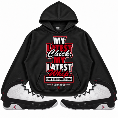 Rebranded Studios apparel — front styled with matching sneakers