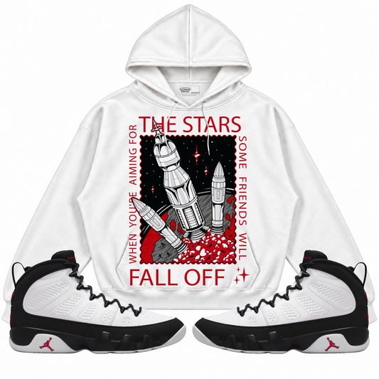 Rebranded Studios apparel — front styled with matching sneakers