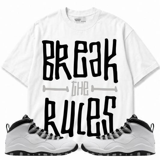 Rebranded Studios apparel — front styled with matching sneakers