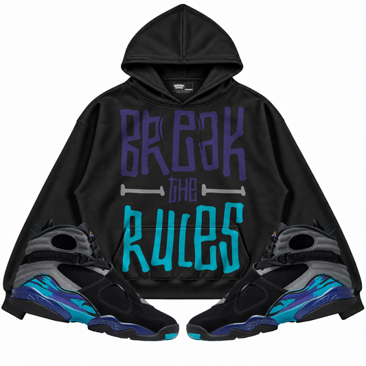 Rebranded Studios apparel — front styled with matching sneakers