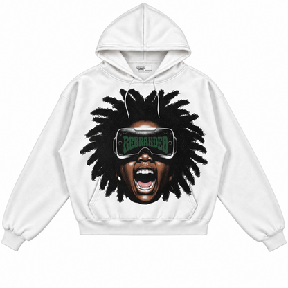 Rebranded Studios apparel — front without sneakers