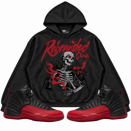 Rebranded Studios apparel — front styled with matching sneakers