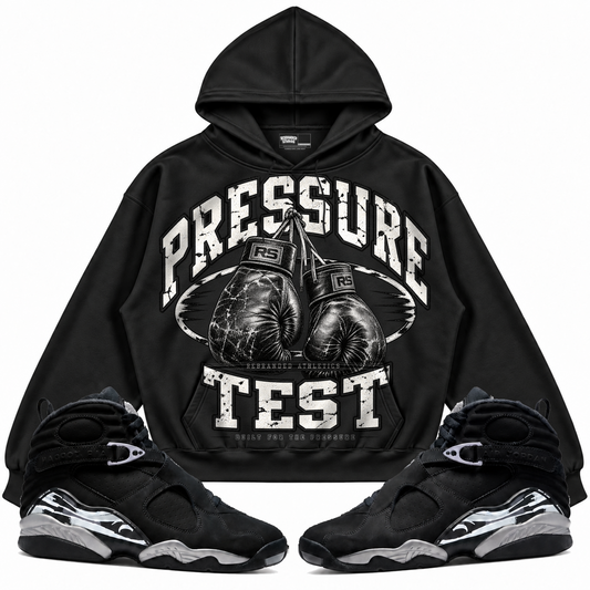 Rebranded Studios apparel — front styled with matching sneakers