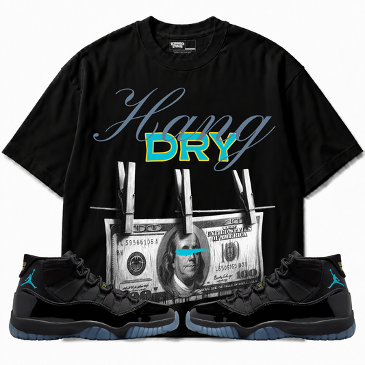 Rebranded Studios apparel — front styled with matching sneakers