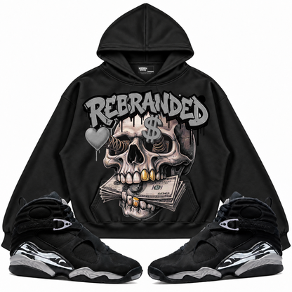 Rebranded Studios apparel — front styled with matching sneakers