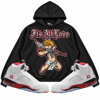 Rebranded Studios apparel — front styled with matching sneakers
