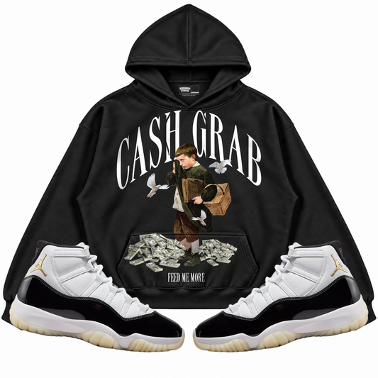 Rebranded Studios apparel — front styled with matching sneakers