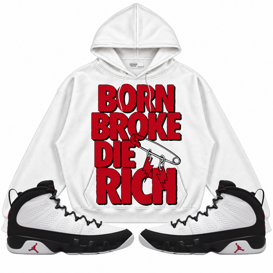 Rebranded Studios apparel — front styled with matching sneakers