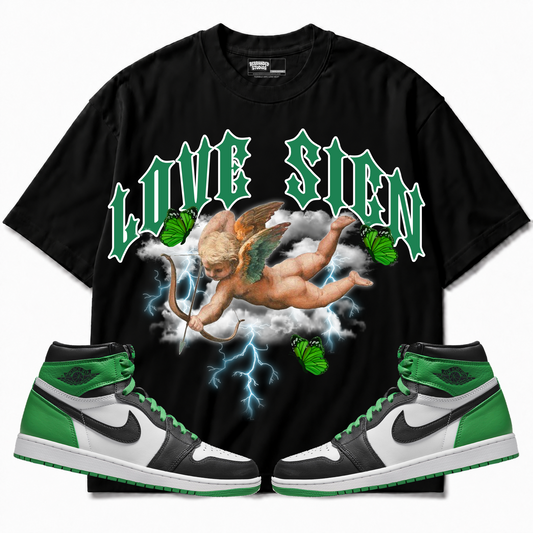 Rebranded Studios apparel — front styled with matching sneakers