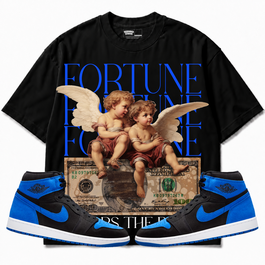 Rebranded Studios apparel — front styled with matching sneakers