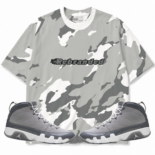Rebranded Studios apparel — front styled with matching sneakers