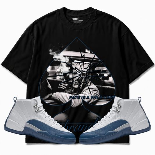 Rebranded Studios apparel — front styled with matching sneakers