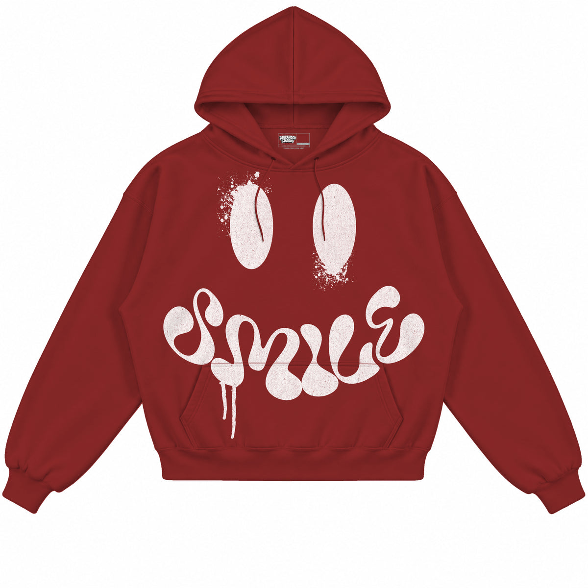 Rebranded Studios apparel — front without sneakers