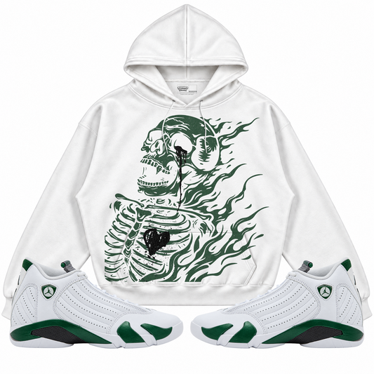 Rebranded Studios apparel — front styled with matching sneakers