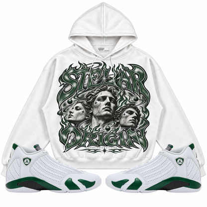Rebranded Studios apparel — front styled with matching sneakers