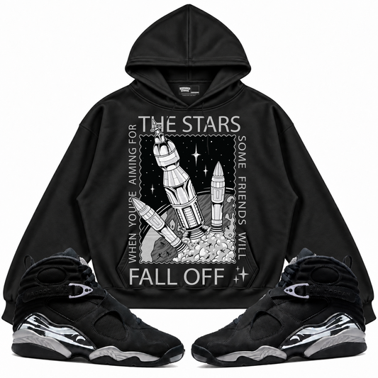 Rebranded Studios apparel — front styled with matching sneakers