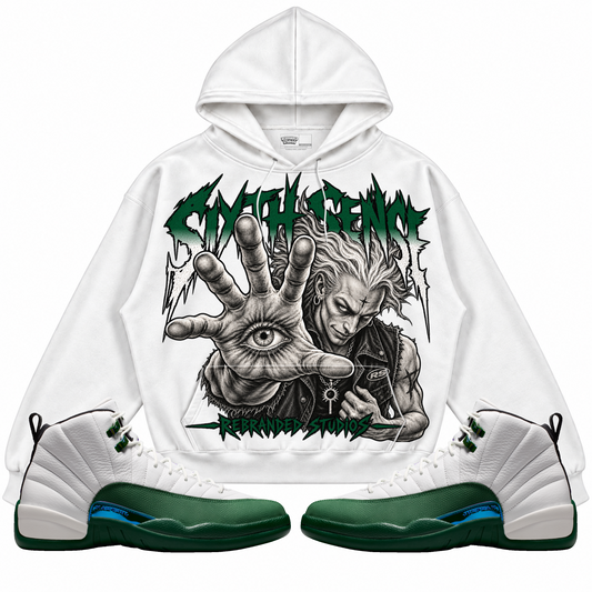 Rebranded Studios apparel — front styled with matching sneakers