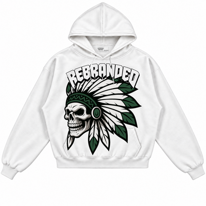 Rebranded Studios apparel — front without sneakers