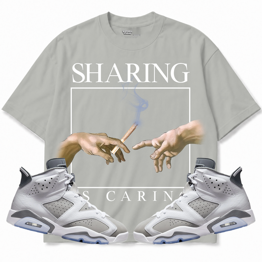 Rebranded Studios apparel — front styled with matching sneakers