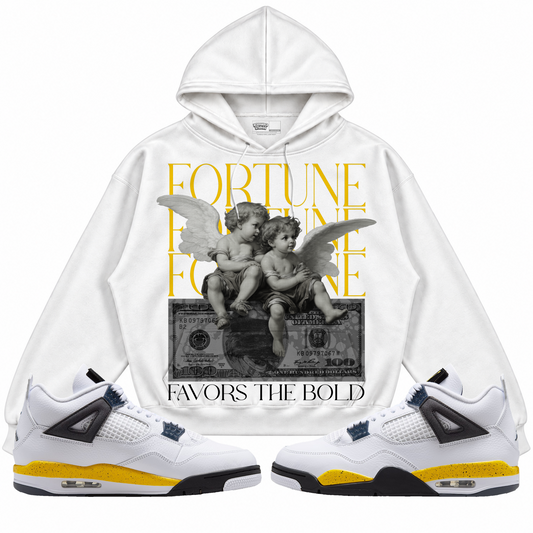 Rebranded Studios apparel — front styled with matching sneakers