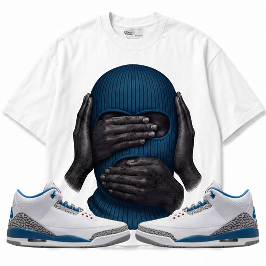 Rebranded Studios apparel — front styled with matching sneakers