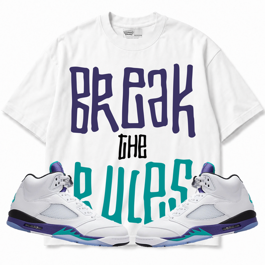 Rebranded Studios apparel — front styled with matching sneakers