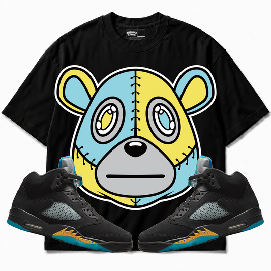 Rebranded Studios apparel — front styled with matching sneakers