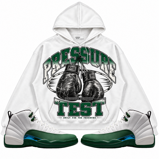 Rebranded Studios apparel — front styled with matching sneakers