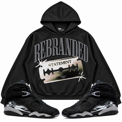 Rebranded Studios apparel — front styled with matching sneakers