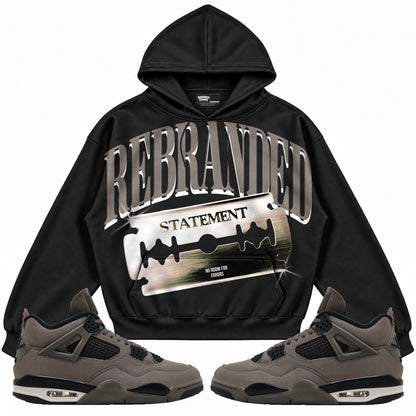 Rebranded Studios apparel — front styled with matching sneakers
