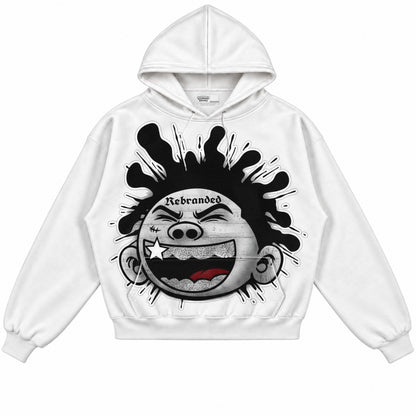 Rebranded Studios apparel — front without sneakers