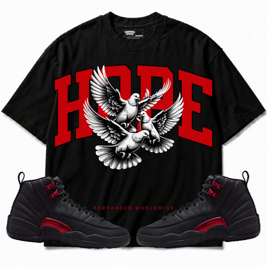 Rebranded Studios apparel — front styled with matching sneakers
