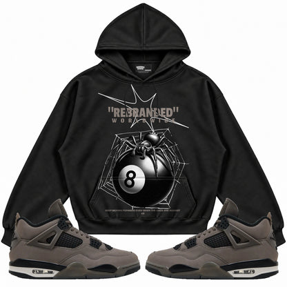 Rebranded Studios apparel — front styled with matching sneakers