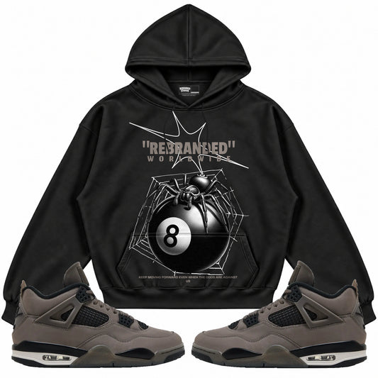 Rebranded Studios apparel — front styled with matching sneakers