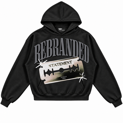 Rebranded Studios apparel — front without sneakers