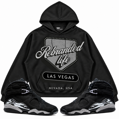 Rebranded Studios apparel — front styled with matching sneakers