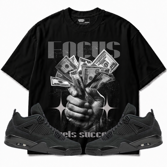 Rebranded Studios apparel — front styled with matching sneakers