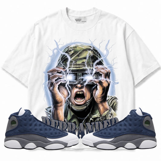Rebranded Studios apparel — front styled with matching sneakers