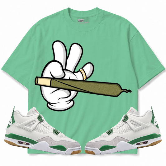 Rebranded Studios apparel — front styled with matching sneakers